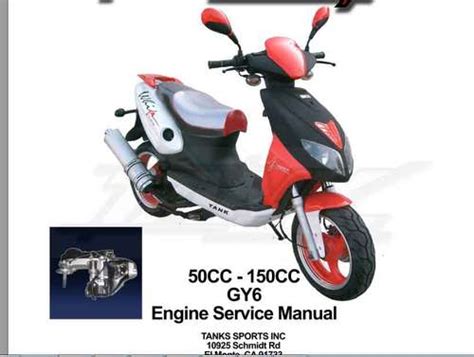 Chinese Gy6 150cc Scooter Repair Service Ebook Reader