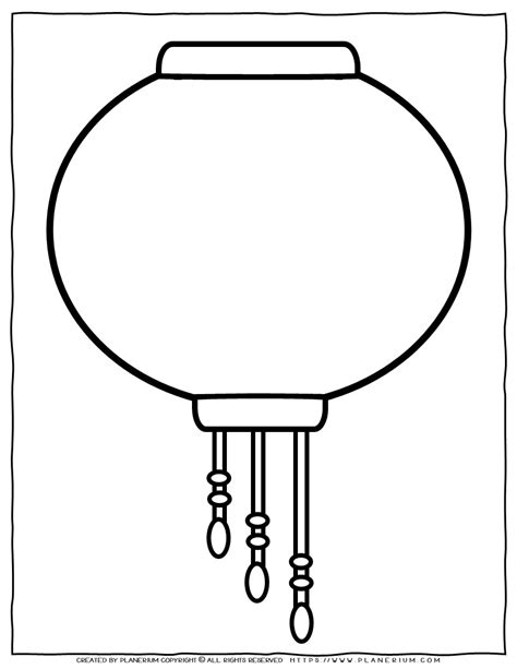 Chinese Lantern Template