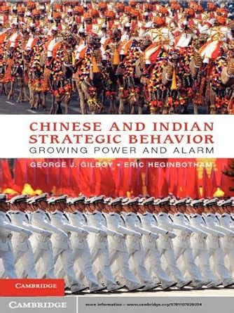 Chinese and Indian Strategic Behavior Growing Power and Alarm 1st Edition Doc