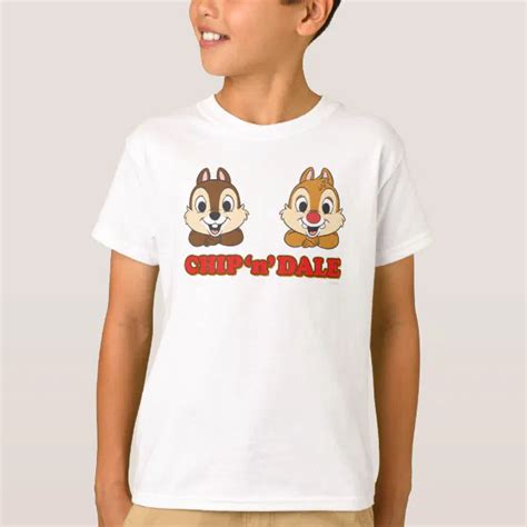 Chip 'n' Dale T-Shirts: The Perfect Way to Show Your Love for the Dynamic Duo