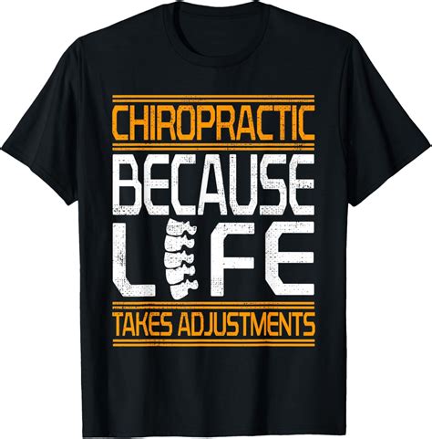 Chiropractic T-Shirts: Expressing Your Support for Spinal Health and Wellness