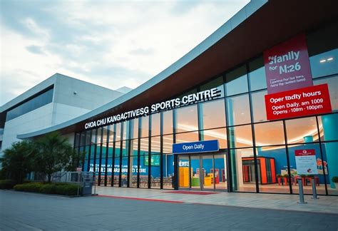 Choa Chu Kang ActiveSG Sports Centre: Your Fitness Destination 24/7