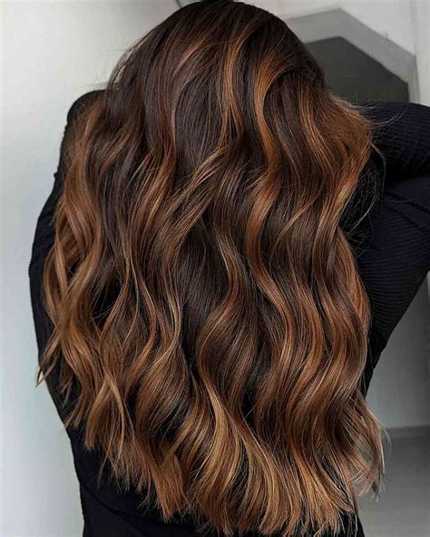 Chocolate Brown Highlights on Black Hair: 25 Stunning Styles