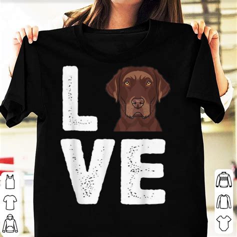 Chocolate Lab Shirt: A Symbol of Love and Companionship