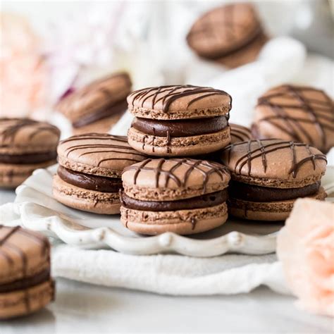 Chocolate-Covered Mashle Macarons: