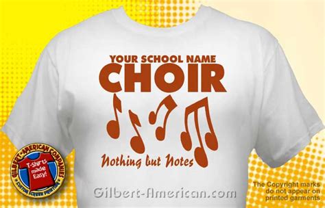 Choir T-Shirt Ideas That’ll Make You Stand Out