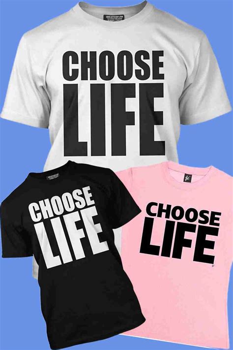 Choose Life T-Shirt: A Wham!ing Fashion Statement