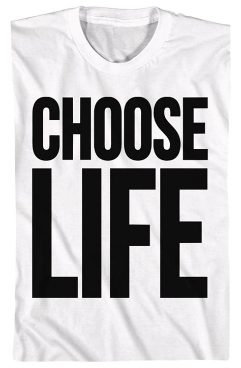 Choose Life T-Shirt: A Wham!ing Statement of Hope and Positivity