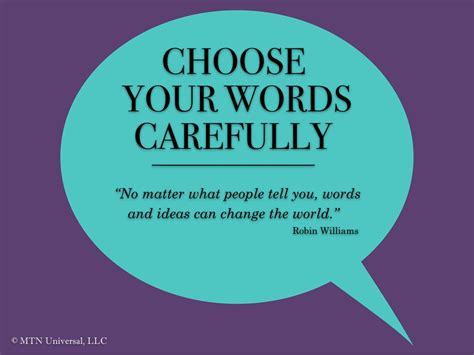 Choose Words that Mend