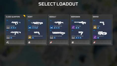 Choose Your Loadout: