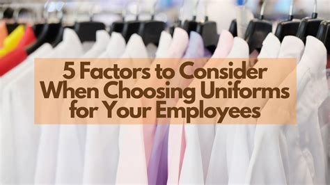 Choose Your Uniform: