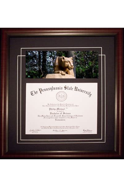Choose a Frame That Honors Your Penn State Heritage