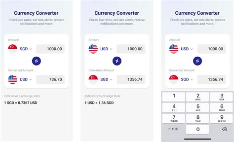 Choose a currency converter website or app.