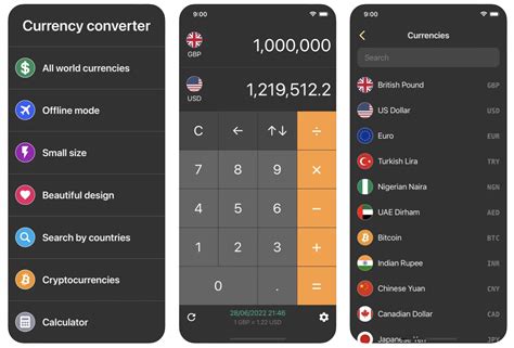 Choose a currency converter.