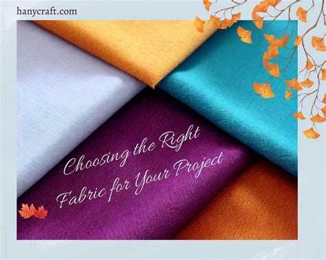 Choose a fabric.