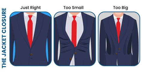 Choose a suit that fits well.