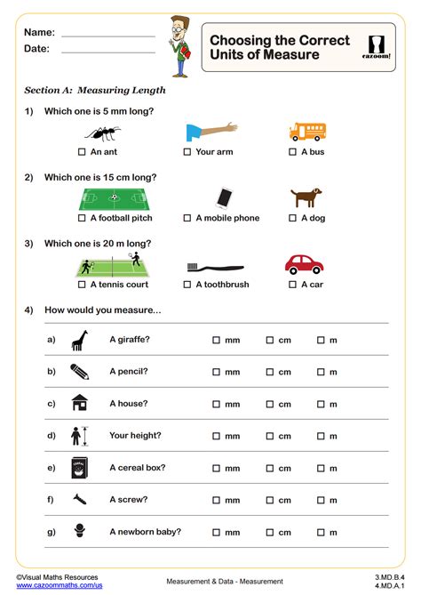 Choose the correct unit of length.