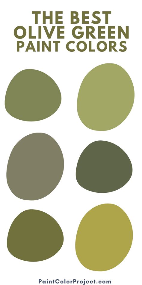 Choose the right shade of olive.