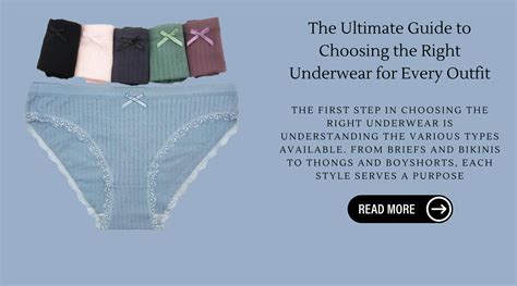 Choose the right undergarments: