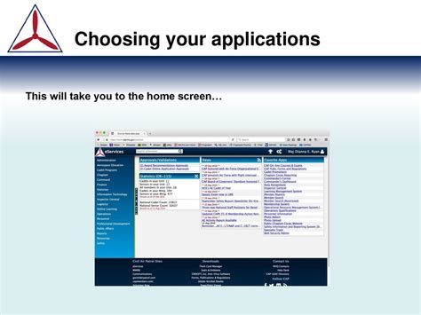 Choose your application: