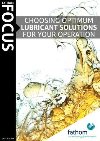 Choosing The Optimum Lubricant Solutions For Your Operation Doc