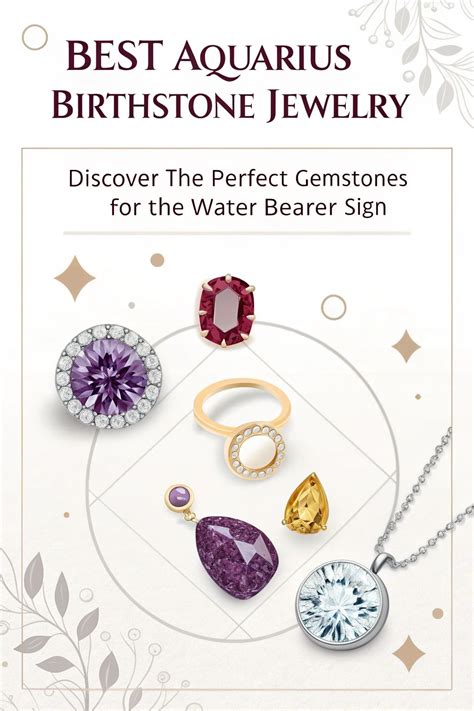 Choosing Your Aquarius Birthstone