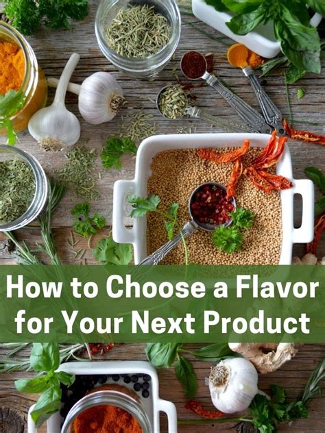 Choosing Your Perfect Flavor