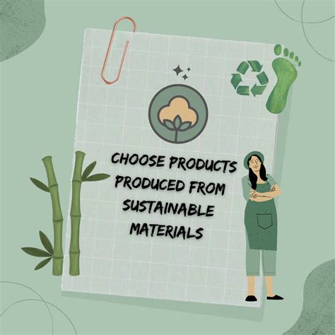 Choosing non-sustainable materials: