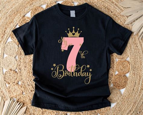 Choosing the Perfect Design for Your 7th Birthday Shirt