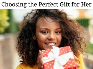 Choosing the Perfect Gift