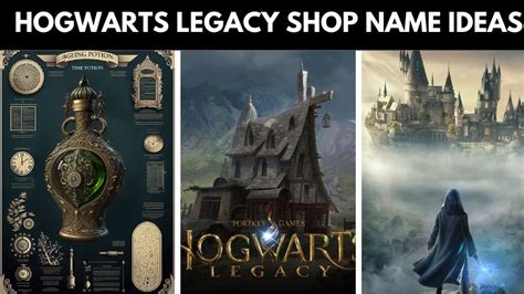 Choosing the Perfect Shop Name for Your Hogwarts Legacy Business: A Magical Guide to Success