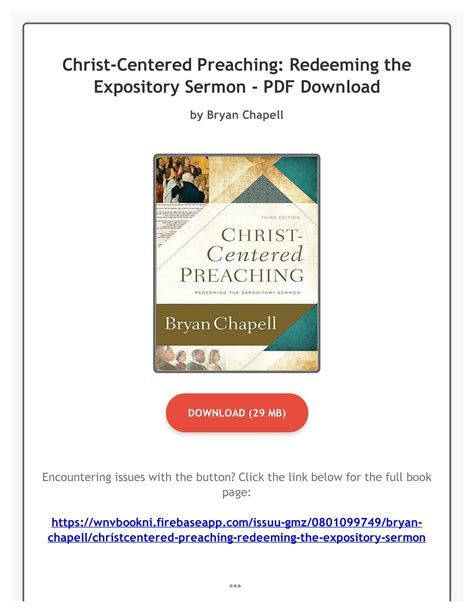 Christ-Centered Preaching Redeeming the Expository Sermon Doc