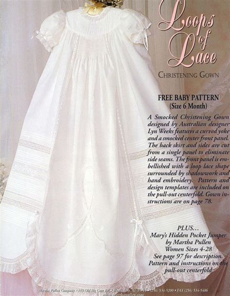 Christening Gown Sewing Patterns