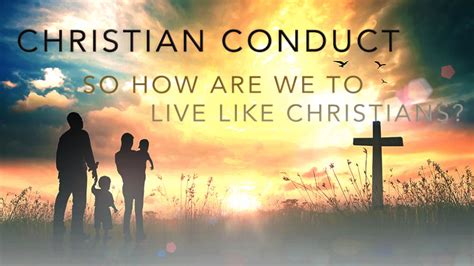 Christian Conduct Doc