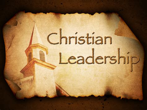 Christian Leadership PDF