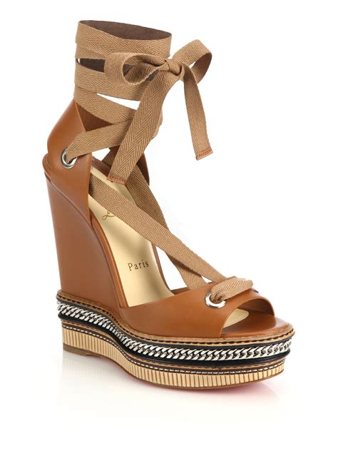 Christian Louboutin Wedge Shoes: Indulge in Height and Luxury with Style