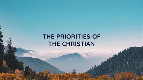 Christian Priorities September Review Reader