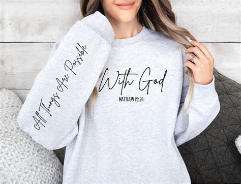 Christian Sweat Shirts: A Fashion Statement of Faith