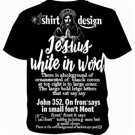 Christian T-shirt Design: Unleash Your Faith with Powerful Visuals