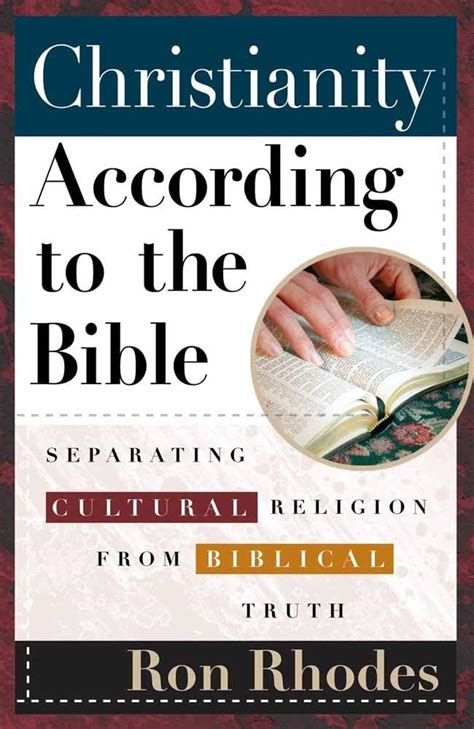 Christianity According to the Bible Separating Cultural Religion from Biblical Truth Epub