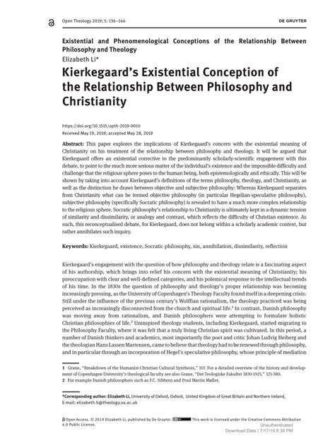 Christianity and Existentialism Studies in Phenomenology and Existential Philosophy Epub