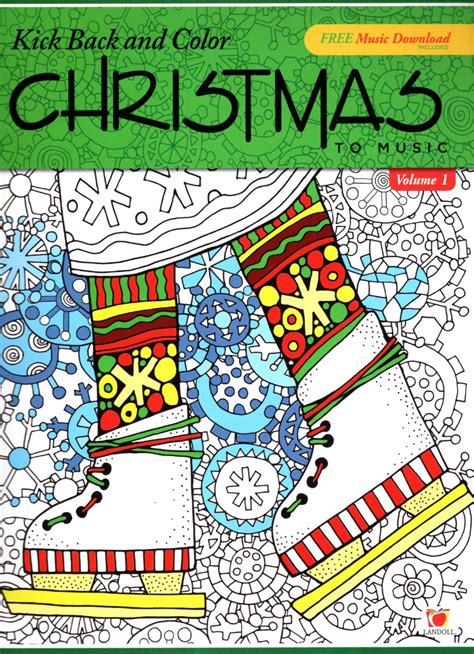 Christmas Coloring Book A Holiday Coloring Book for Adults Adult Coloring Books Volume 1