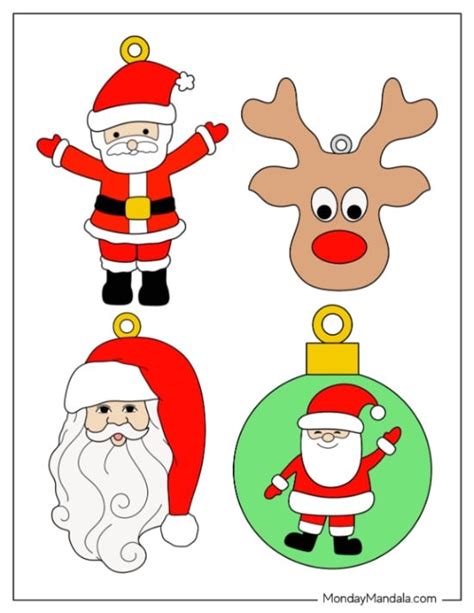 Christmas Decorations Printable Free
