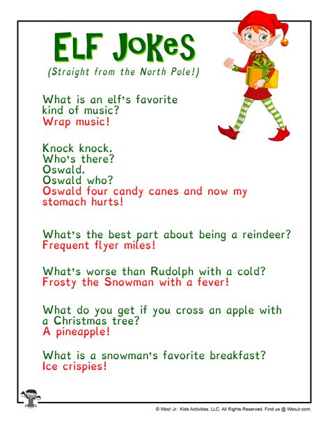 Christmas Elf Christmas Stories Funny Jokes and Amazing Christmas Activities for Kids