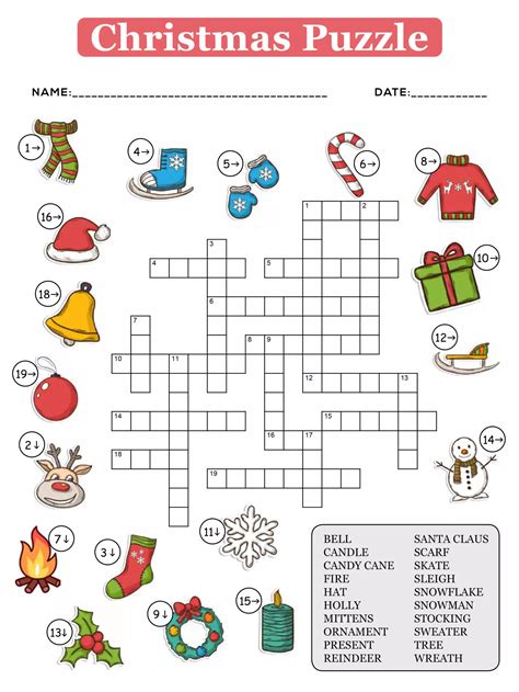 Christmas Puzzles Printable