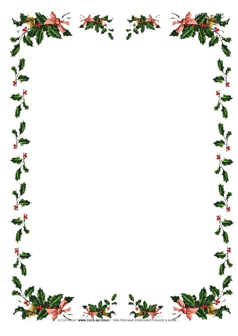 Christmas Stationery Printable