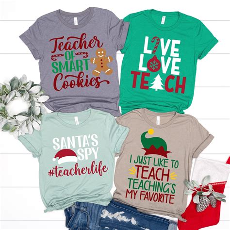 Christmas Teaching Shirts: Express Your Holiday Spirit in Style