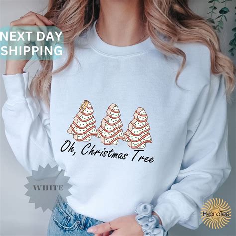 Christmas Tree Cake Sweatshirt: A Festive and Fun Holiday Wear