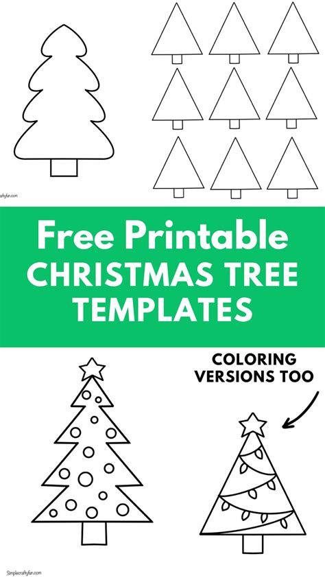 Christmas Tree Free Printable