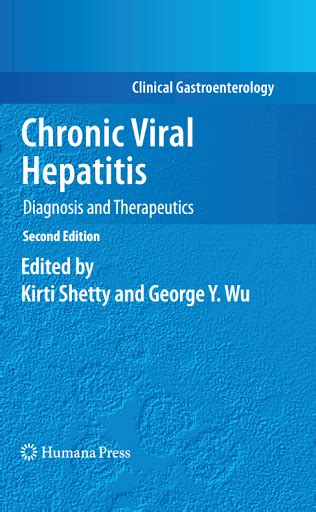 Chronic Viral Hepatitis Diagnosis and Therapeutics 2nd Edition Epub